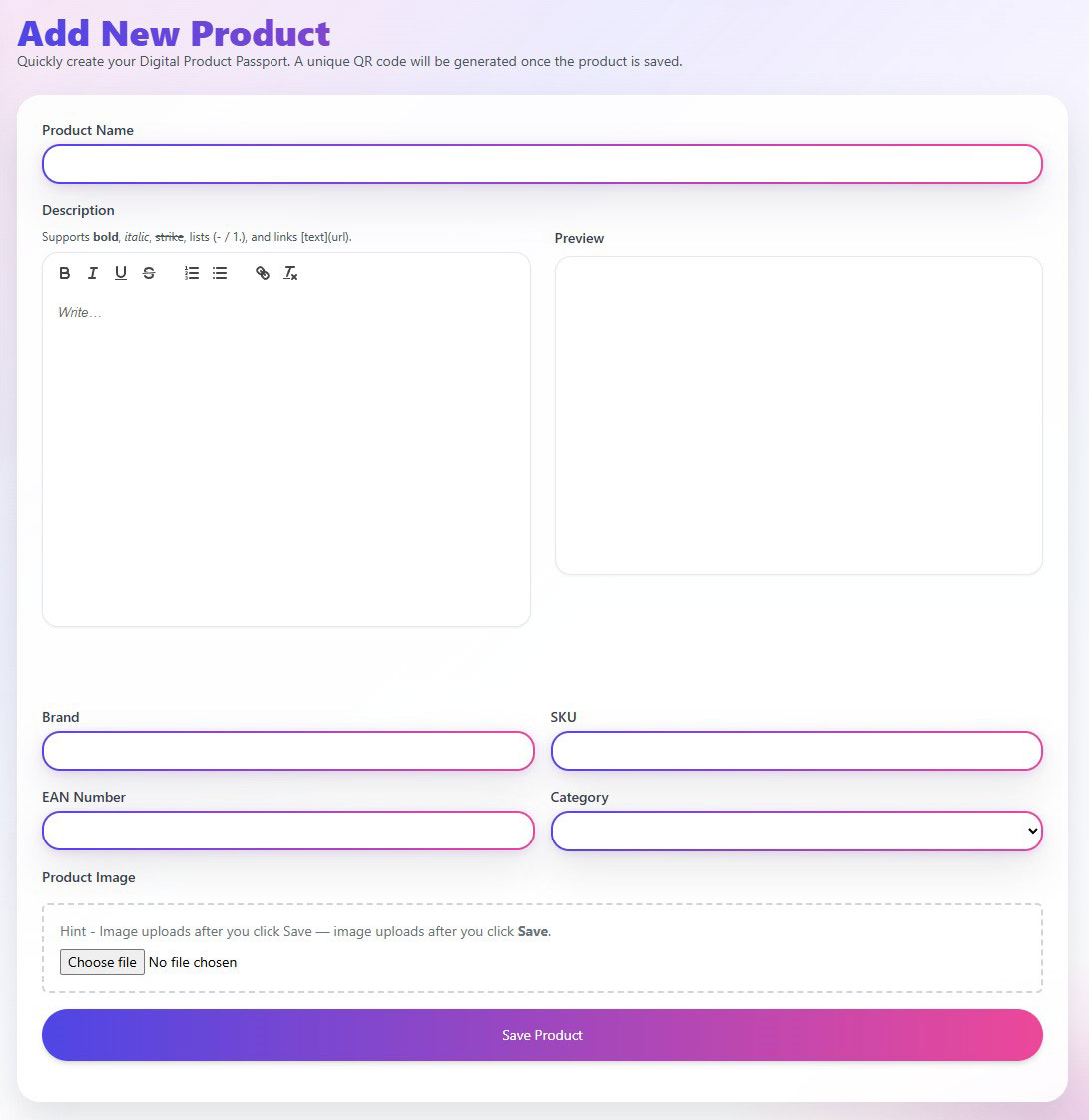 Add Product